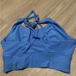 Blue Halter Sports Bra Size M Photo 1
