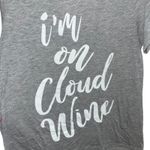 Jerry Leigh  Graphic T-Shirt‎ I'm On Cloud Wine Short Sleeve Top Size XXL Photo 1