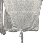 Ink Love And Peace Womens Cowlneck Drawstring Hem Tunic Sweatshirt Gray Small Photo 3