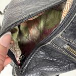 The Sak  Black Leather Drawstring Backpack Bag Purse Women’s Boho Classic Photo 7