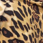 Leopard Print Long Sleeve Dress Brown Photo 3