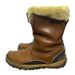 Merrell  stone fur leather winter boots rubber sole 9.5 Photo 0