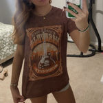 Boutique Brown Nashville Tshirt Photo 0