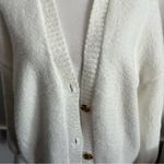Joie J by  • White Fuzzy Super Soft and Cozy Cardigan Photo 2