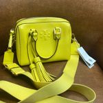 Tory Burch Crossbody Thea Web Mini Yellow Satchel bag Photo 2