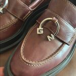 Giuseppe Zanotti Malick Women’s Brown/ Burgundy Leather Loafers Photo 1