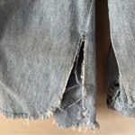 Lucky Brand  Distressed Denim Shirt  Embroidery Bugs Photo 3