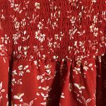 SheIn  size XL Clasi Floral Print Lantern Sleeve Peplum Blouse Photo 3