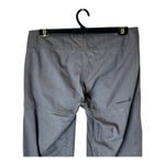 Mammut Pants Women 10 Gray Cotton Straight Leg Adjustable Hem Outdoor‎ Gorpcore Photo 3