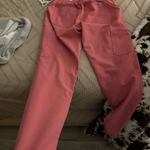 FIGS Yola Skinny Scrub Cargo Uniform Pant Womens Salmon Pink Size Small Photo 7