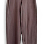 Eileen Fisher  Stretch Crepe Pants Brown Washable Wide Leg Mid Rise Size M Photo 0