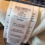 Good American  Bombshell Short Denim Blue Jean Shorts Shadow Pockets NWT Size 15 Photo 4