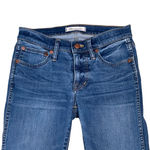 Madewell Womens Jeans Size 25S Skinny 9" High Rise Denim Blue Stretch 25X26 Photo 1