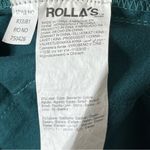 Rolla’s Sailor Pants Women’s 28 Forest Green High Rise Wide Leg Stretch Retro Photo 9