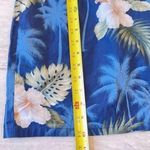 Vintage Hawaiian Tropical Mini Dress Medium Spaghetti Strap Floral Vacation White Photo 3