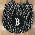 MLB Boston Red Sox Fabric Black White Tote Bag Photo 1