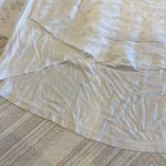 Central Park West  Women’s White Front Pocket Layered Tank Top Photo 5