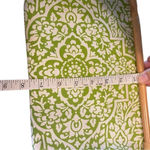 Vintage Donna Dixon green damask bamboo clutch coastal preppy Gives Tory Burch Photo 8