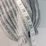 SheIn  Gray Balloon Sleeve Knit Open Cardigan Sweater Women’s Size Large Photo 8