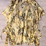 Inner Most Two-piece Robe Set With Floral Print Size Small  Photo 2