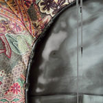 Hemant & Nandita Womens L Embroidered Boho Jacket Studded Cotton READ Brown Size L Photo 11