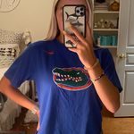 Nike UF blue cropped tshirt Photo 0