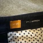 Pilcro  Anthropologie navy striped pants hyphen fit size 26 Photo 5