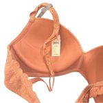 Aerie Wireless Push Up Retro Lace Convertible Strap Bra - Dusty Pink 34DD Photo 2