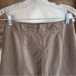 HYFVE Skirt Faux Leather Scalloped Hem Mini Preppy Trendy Work Party Vegan S Photo 5