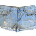 Forever 21 Denim Shorts Jean Shorts Cutoffs Western Cowgirl 28 6 Photo 0