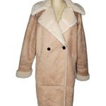 Avec Les Filles Asymmetrical Faux Shearling Coat Photo 0