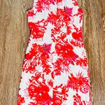 Mario Serrani NWT  Pink White Floral Sheath Dress Sz 6 Photo 4
