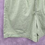 Coral Bay Green Cotton Stretch Bermuda Bottoms Pants Shorts Plus XL Photo 3