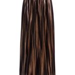 Alice + Olivia Black and Gold A-Line Skirt Photo 3