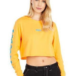 Vans  Highway Long Sleeve Crop Tee XS Photo 0