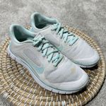 Nike Women’s Free 4.0 V3 Running Shoes Sneakers in White Light Aqua Size 8 Photo 0