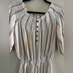 Vintage Havana  Striped Off Shoulder Romper sz S Photo 3