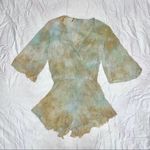 Blue Life Women’s Planet  Wonderland Flora Wrap Romper size Medium Photo 1