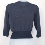 IISLI Short Pleated Shimmer Y2K Short Cardigan Photo 2