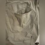 Chico's Womens New Capri Cargo Chino Tan Pants Roll Cuffs Size 2.5 (14) Photo 4