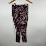Lululemon  Base‎ Pace Crop Leggings 25'' Womens Size 6 Pink Stencil Blossom Photo 5