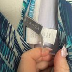 La Blanca Women’s 14 Blue Patterned Swim One Piece Photo 1