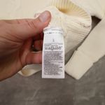 Gap  Ivory Long Sleeve Cable Knit Mock Neck Sweater Women's Large NWT Classic Photo 7