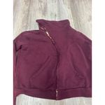 Frank & Eileen Frank‎ & Eileen Tee Lab Burgundy Asymmetrical Zip Up Size Medium. Photo 2