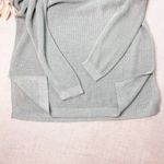 Banana Republic  Linen V-Neck Sweater Green Small Photo 9