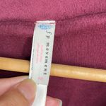 Free People Run My Way Fleece Sherpa Jacket Oversized Plush Hoodie Maroon Small Photo 8