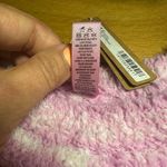 SKIMS NWT  knit pullover sweatshirt petal houndstooth L/XL Photo 8