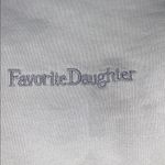 Favorite Daughter The Jen Cropped Sweatshirt Small in Gray Photo 6