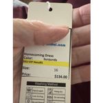 Short Burgundy Dress 👗 Off The Shoulder Corset Back With Pockets And Earrings Red Size 16 Photo 5