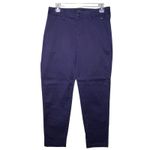 Liverpool Pants Womens 4 Blue Evening Blue Chino Straight Leg Stretch Trousers Photo 11
